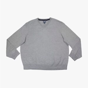 Club Room Men's Merino Wool Blend V-Neck Pullover
Sweater. Large Great Condition